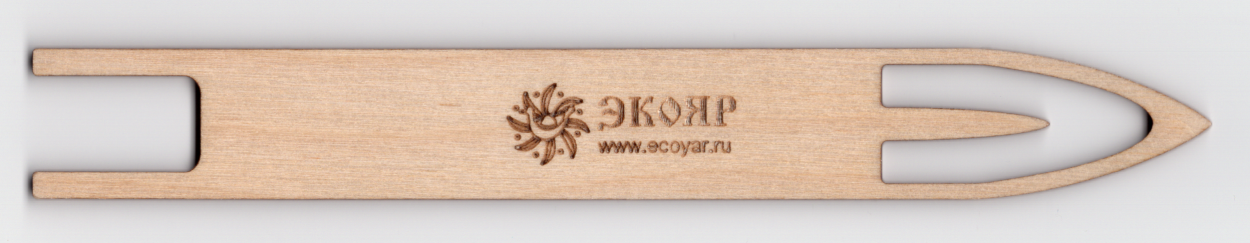 Челнок ткацкий (200х26х3 мм, тип 1, фанера)